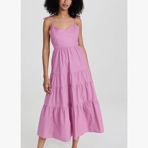 Madewell Sidonie Poplin Maxi Dress